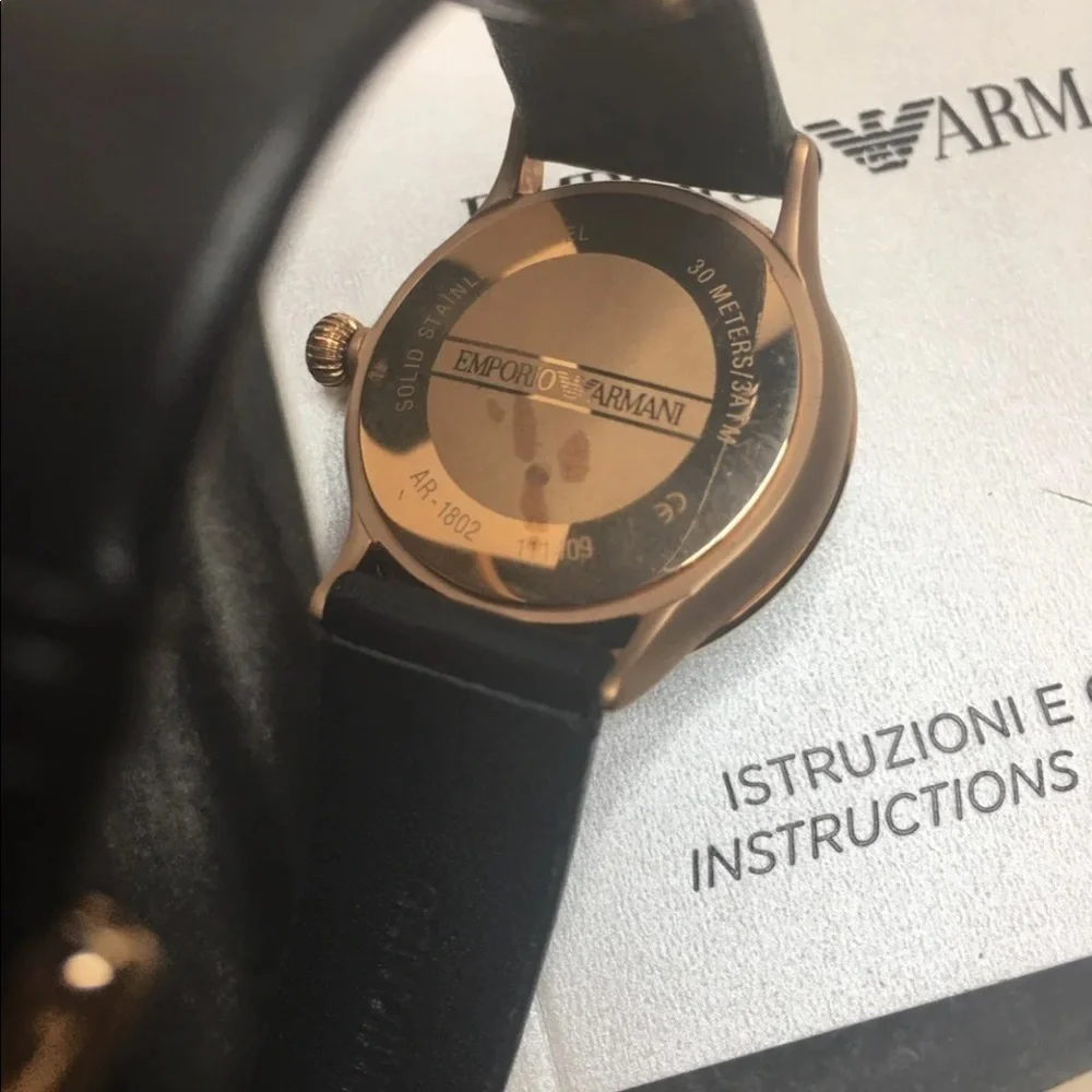 EMPORIO ARMANI LADIES' WATCH AR-1802